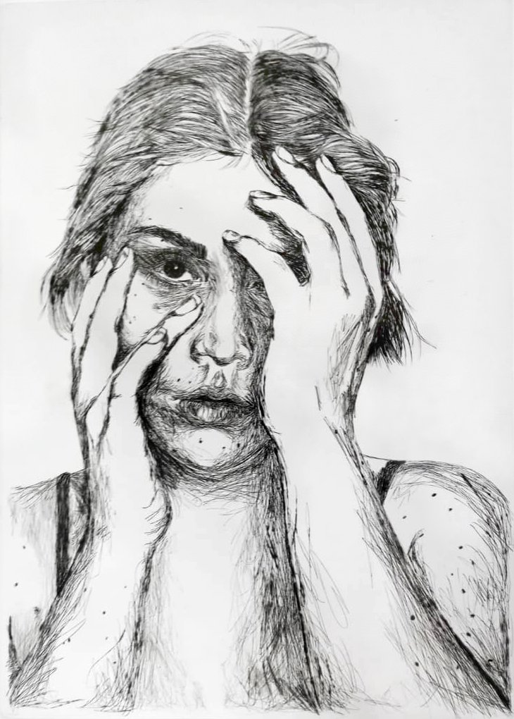 Jeanne Human - Self-portrait